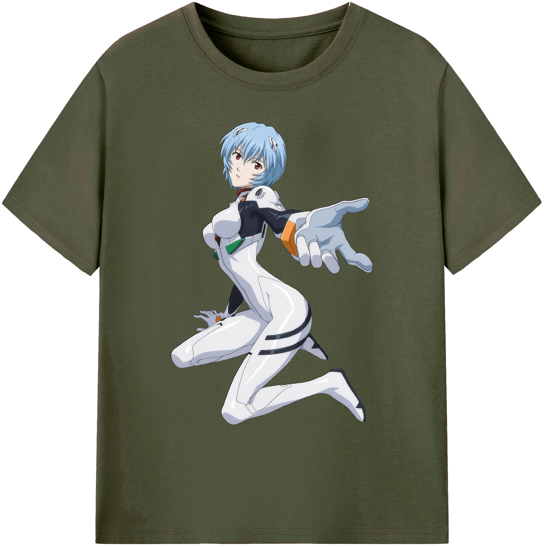（画像用） EVA 新世紀エヴァンゲリオン 綿100％ メンズ半袖Tシャツ｜肌触りやわらか＆通気性